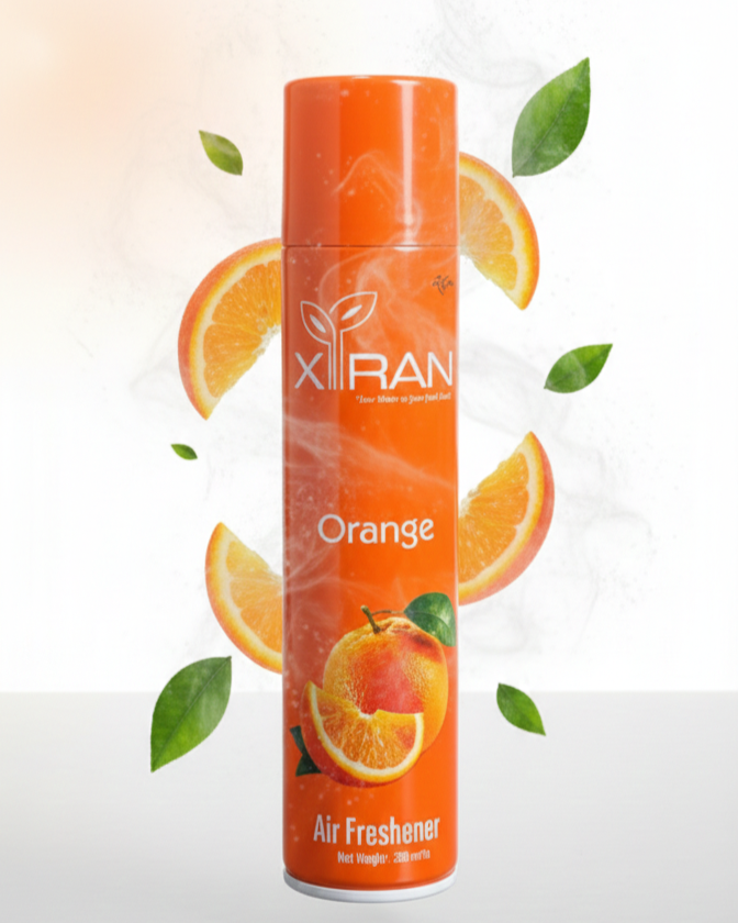 Xiran Orange Air Freshener – 200ml | Long-Lasting Natural Citrus Fragrance