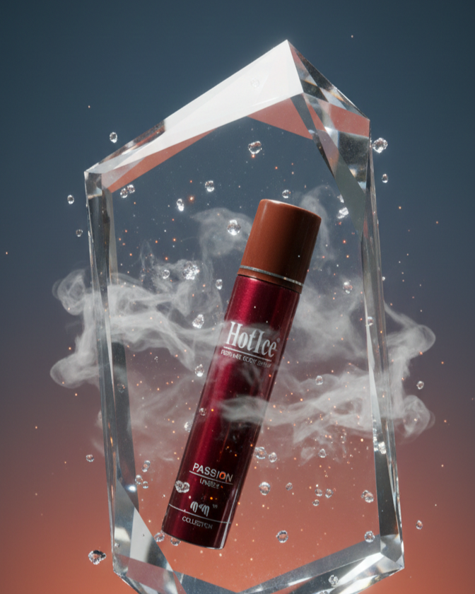 HotIce Passion Perfume Body Spray for Men & Women - 100ml