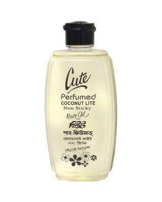 Cute Perfumed Coconut Lite Non-Sticky Hair Oil - 330ml