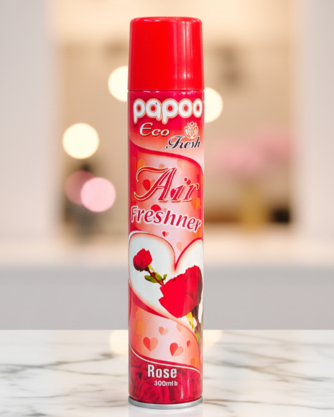 Papoo Eco Fresh Air Freshner - Rose Fragrance (300ml)