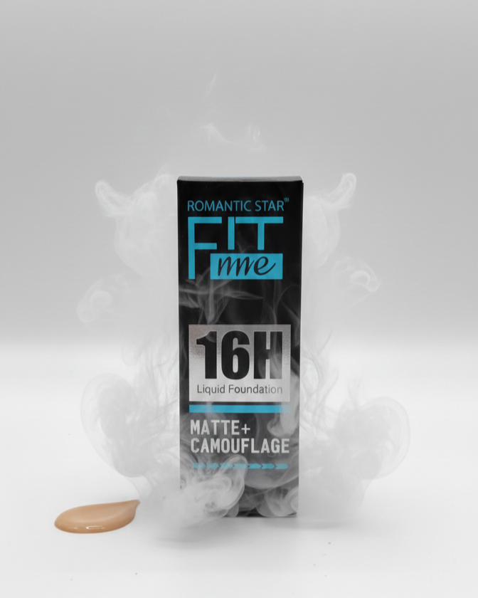 Romantic Star Fit Me 16H Liquid Foundation - Matte + Camouflage (Full Coverage)