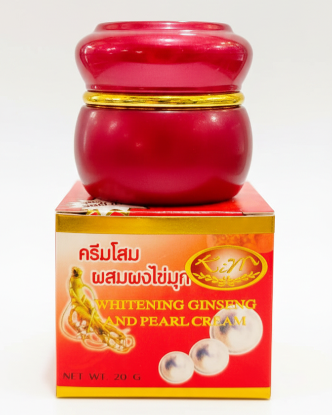 Kim Whitening Ginseng and Pearl Cream 20g