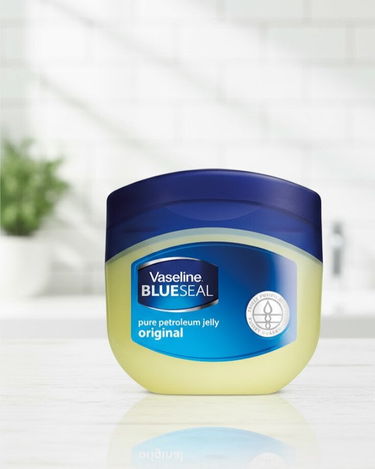 Vaseline Blue Seal Pure Petroleum Jelly Original | স্কিন প্রোটেকশন ও ময়েশ্চারাইজার-50ML